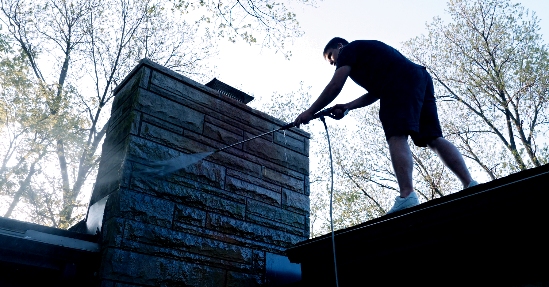 pressure washing